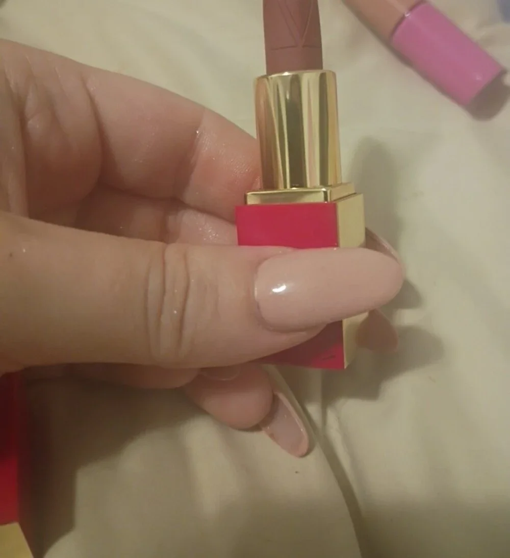 Valentino Liquid Lipstick in Bright Red And Liquid Blush In Pink